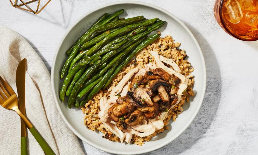 mushroom-chicken-thighs-and-wild-rice