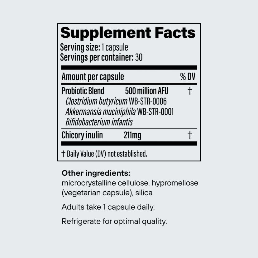 Ingredients GLP-1 Probiotic