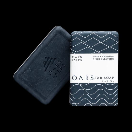 Blue Charcoal Oars Bar Soap